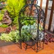 Mini Gazebo Table Setting Black