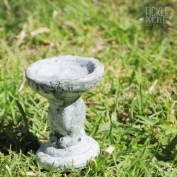 Mini Stone Birdbath