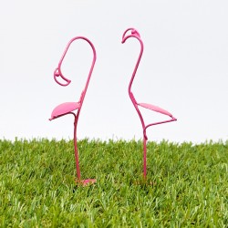 Pink Flamingo Set of 2